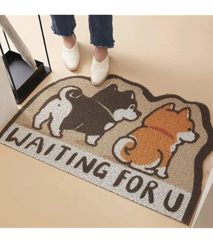 Amazon｜玄関マット ビーグル犬 犬柄 バスマット ドアマット 足拭き